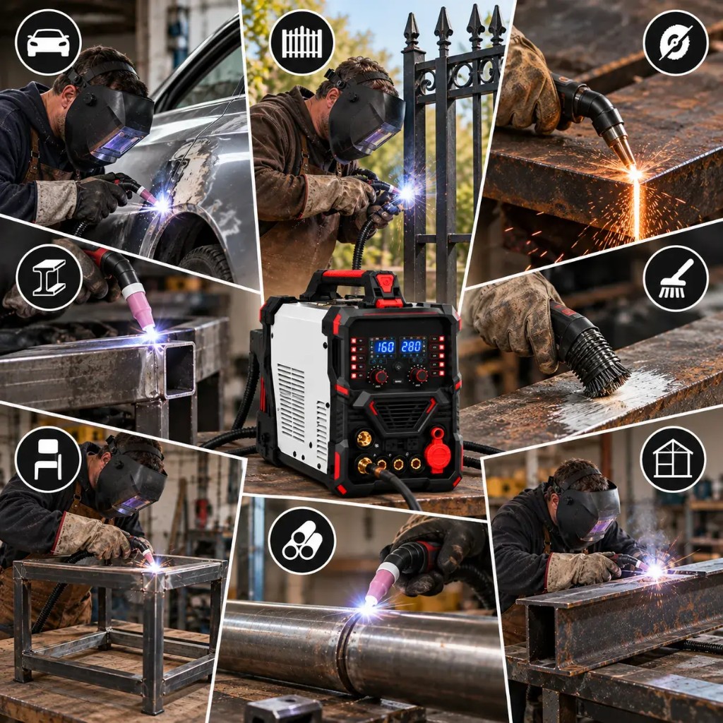 ForgeMax per diversi lavori di saldatura